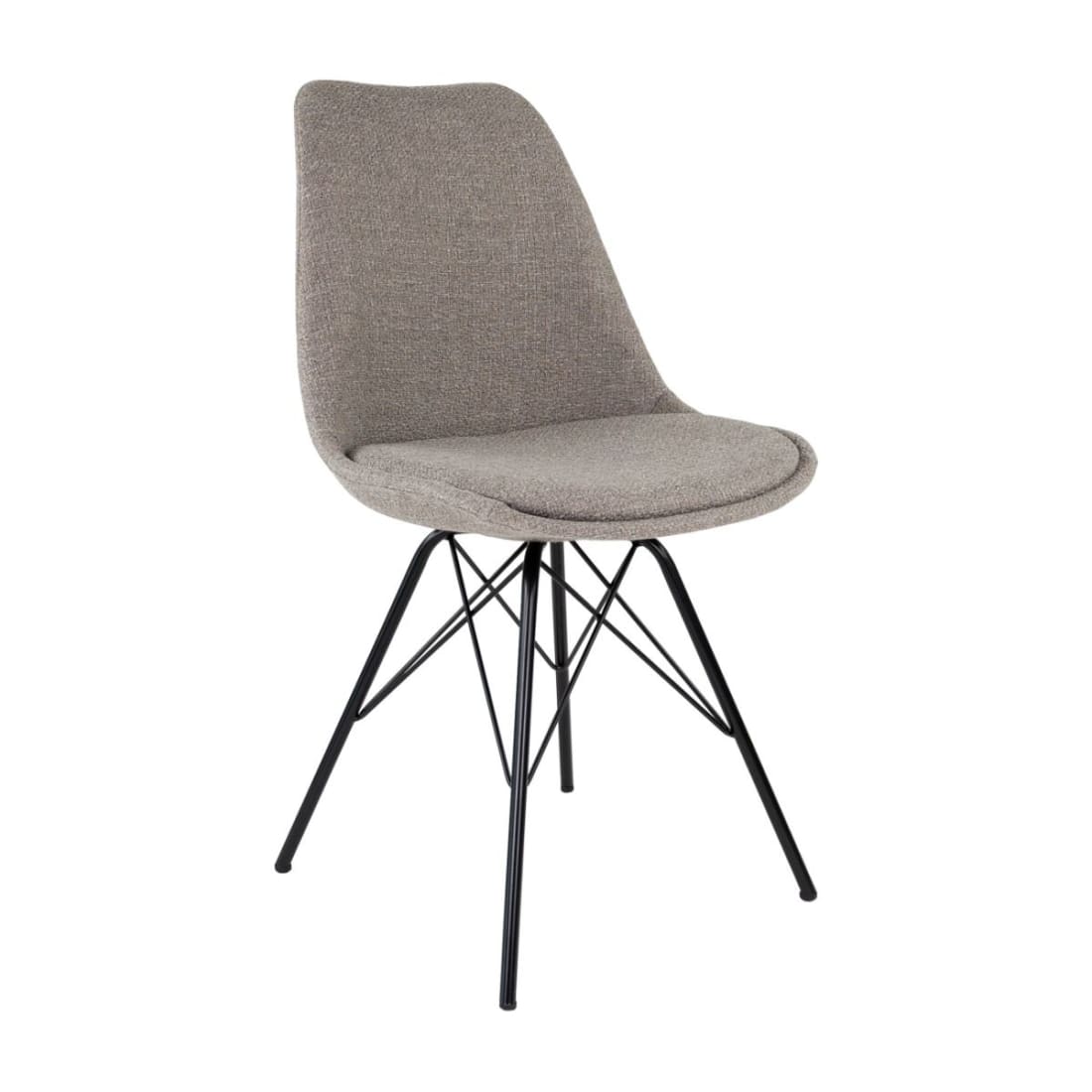 Kick -Bucket -Sitz Jens Black Frame - grau – WorklivingDE