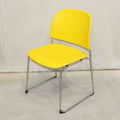 Probenverkauf 200 stapelbarer Stuhl Gelb