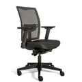 WorkLiving Project Achse V2 Mesh Black Edition - Office Chair Ergonomic Design (en) und 1335