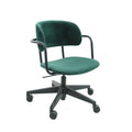 WorkLiving Pure Design Office Chair - Velvet Earth Teal